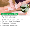 aloe vera wax package