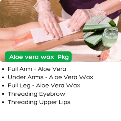 aloe vera wax package