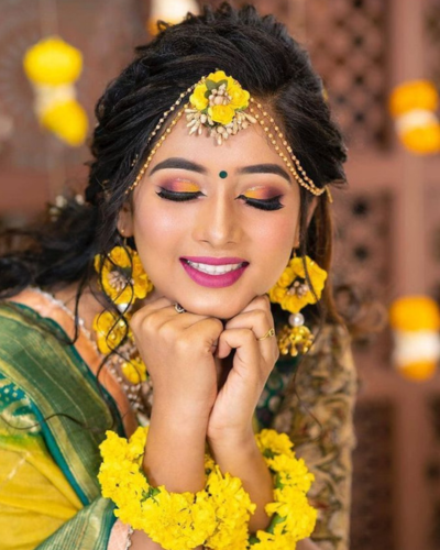 haldi makeup