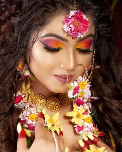 haldi makeup